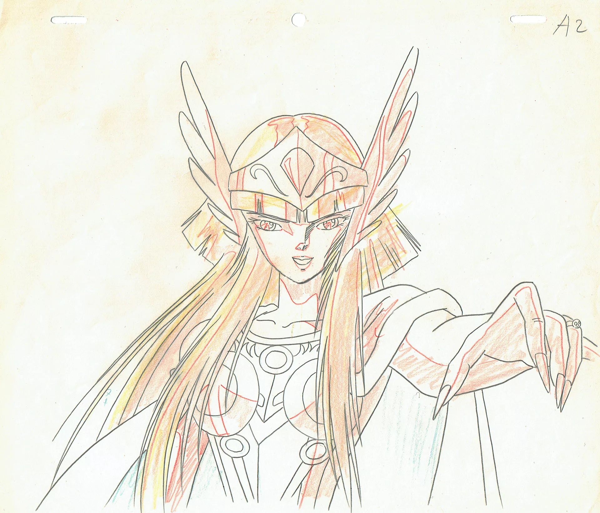 KURUMADA Masami - CHEVALIERS DU ZODIAQUE (Saint Seiya) — 1188 – Chevaliers du Zodiaque- Hilda de Polaris – Doga