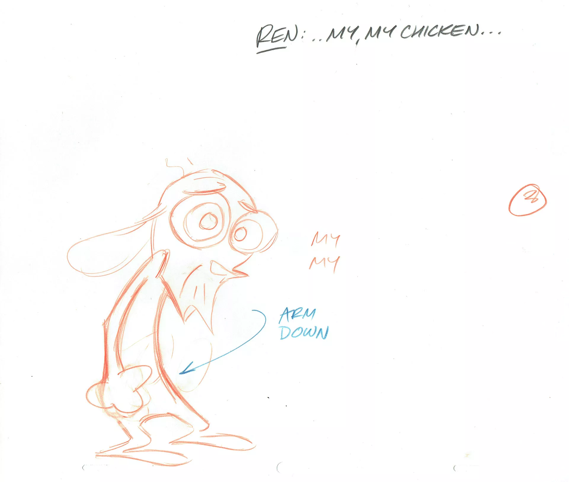Ren and Stimpy — 1336 – Ren and Stimpy – I love chicken