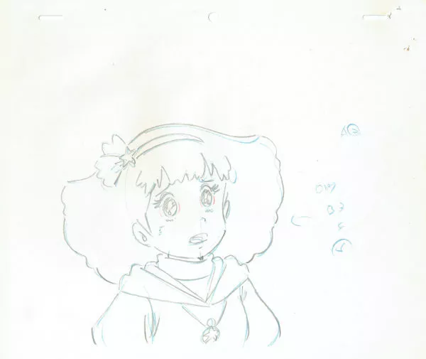 SHUDO Takeshi - Magical Princess Minky Momo — 2008 – Magical Princess Minky Momo – Momo – Genga