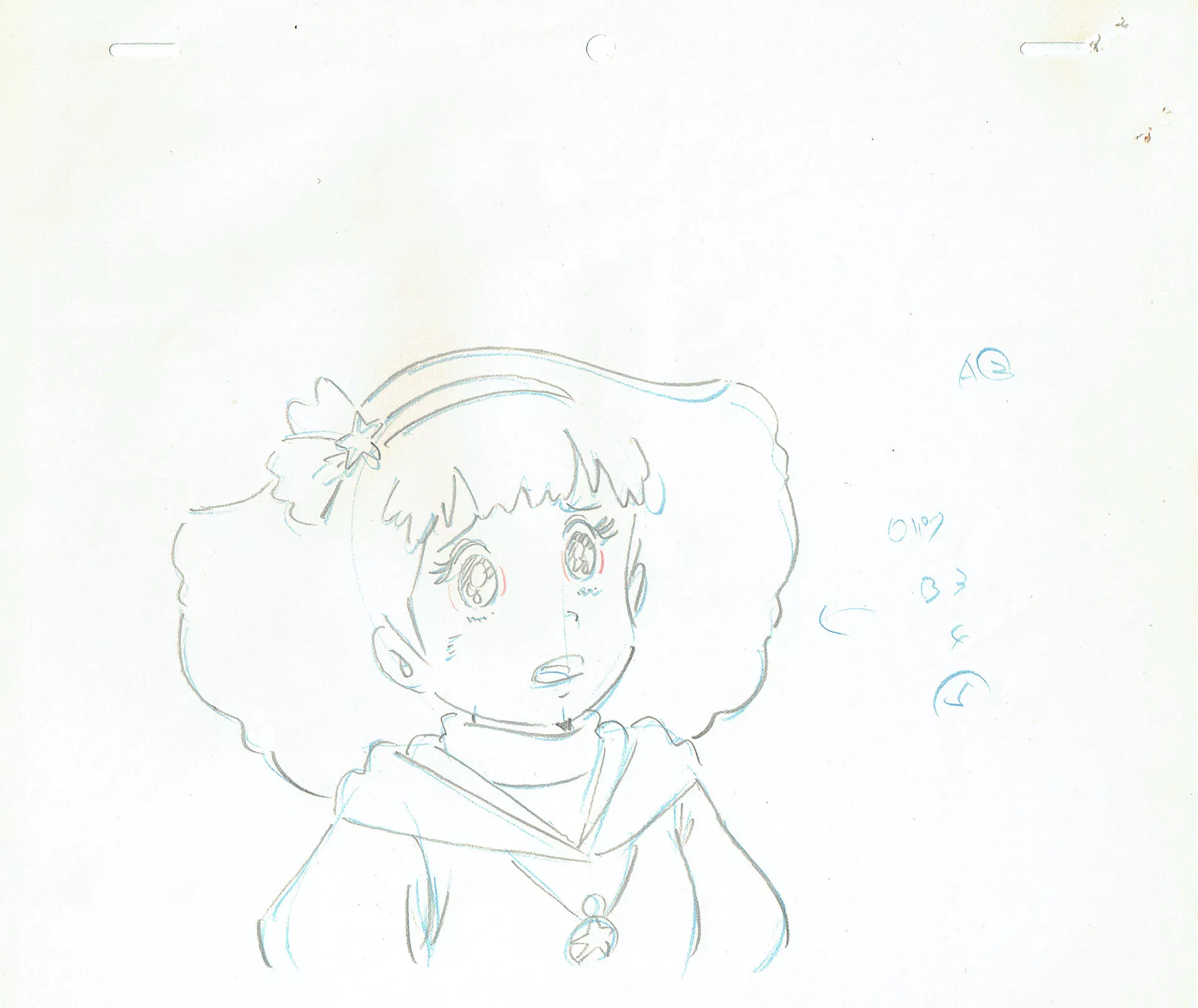  SHUDO Takeshi - Magical Princess Minky Momo | 2008 – Magical Princess Minky Momo – Momo – Genga — Page 