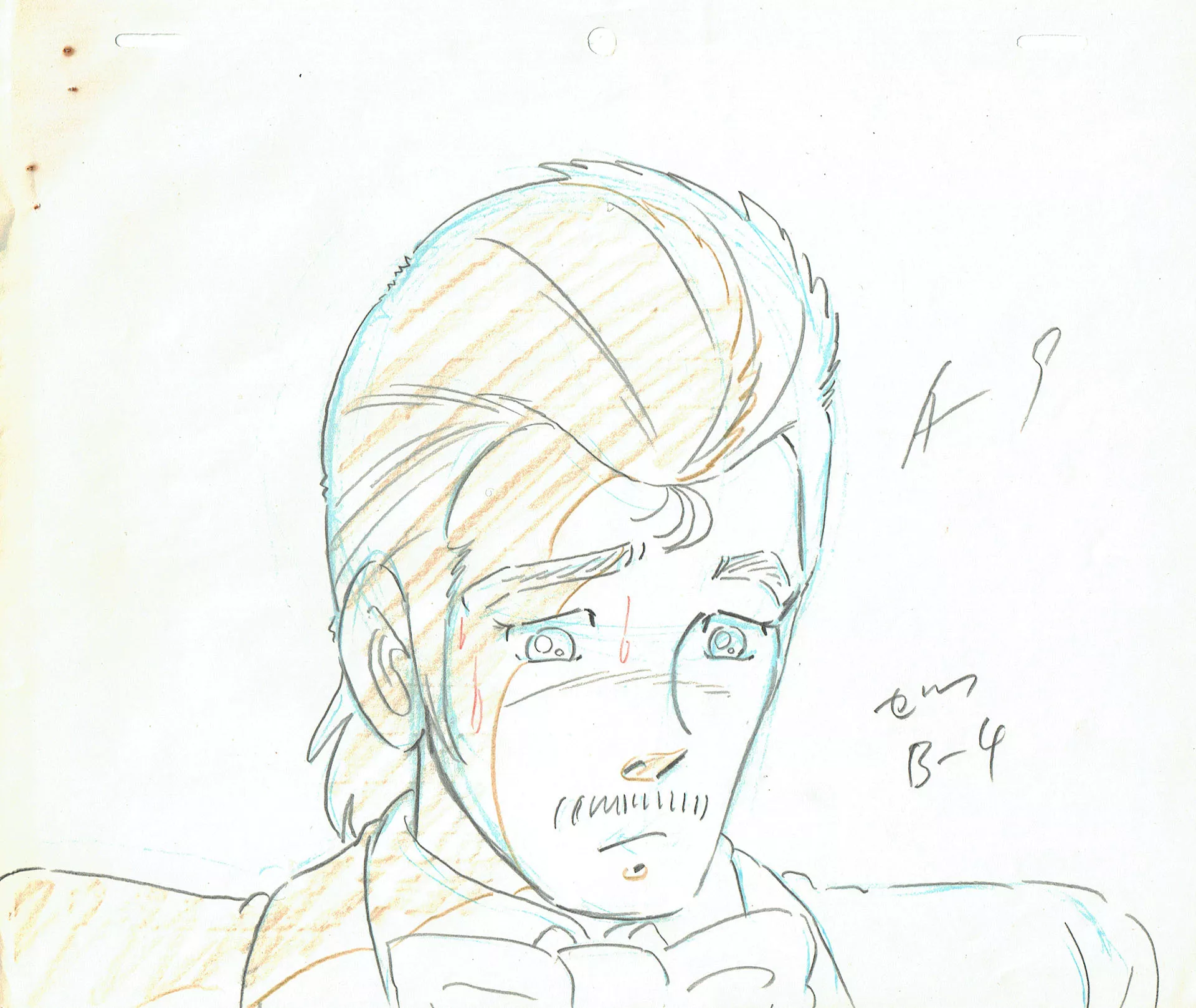  SHUDO Takeshi - Magical Princess Minky Momo | 2014 – Magical Princess Minky Momo – Momo’s father – Genga — Page 