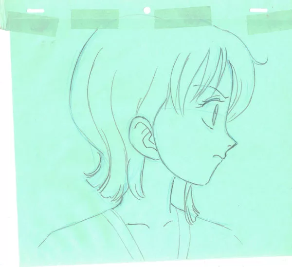 ODA Eiichiro - ONE PIECE — 2280 – One Piece – Nami (Episode 3) correction genga