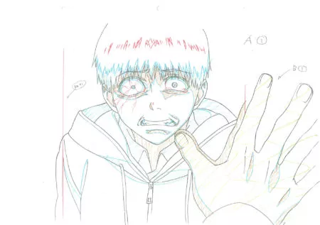 ISHIDA Sui - TOKYO GHOUL | genga – Ken Kaneki – KEY SCENE – Tokyo Ghoul – 2378