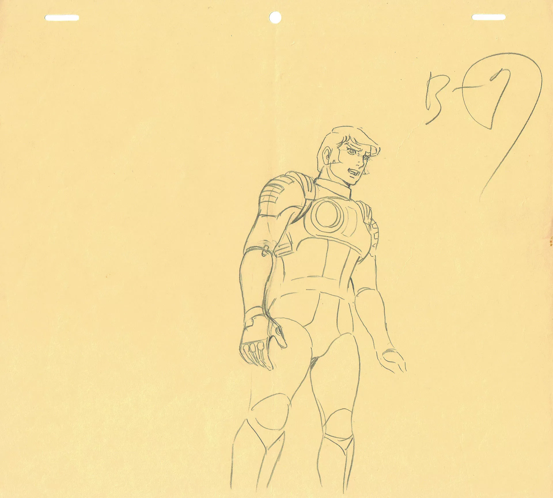 HAMILTON Edmond - CAPTAIN FUTURE — 2489 – Captain Future – Genga correction sheet