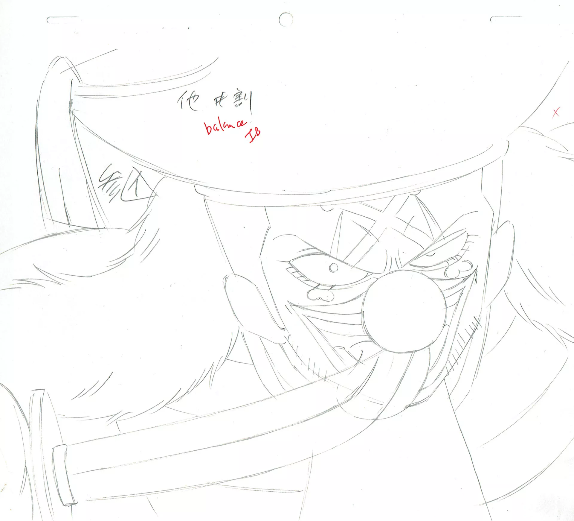 ODA Eiichiro - ONE PIECE — 2678 – One Piece – Baggy (Episode 5) – Doga (crayonné)