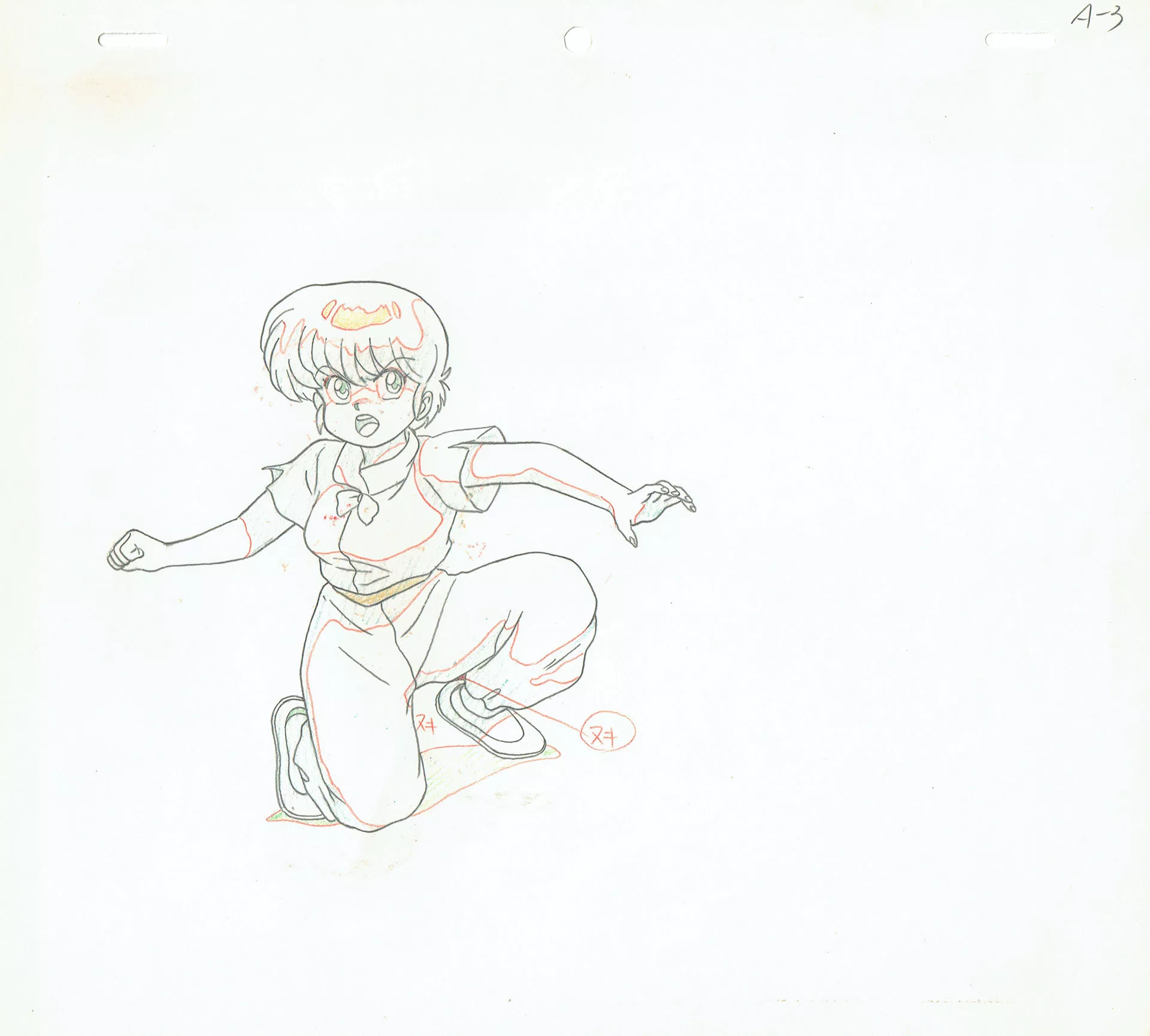 TAKAHASHI Rumiko - Ranma 1/2 — 2725 – Ranma 1/2 – Ranma Vincent (Ranma Saotome) – Doga – Douga