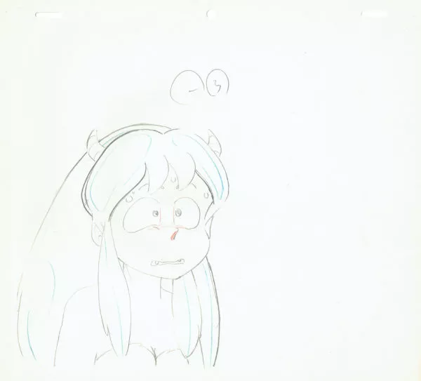 TAKAHASHI Rumiko - Urusei Yatsura — 2801 – Urusei Yatsura – Lum – Genga
