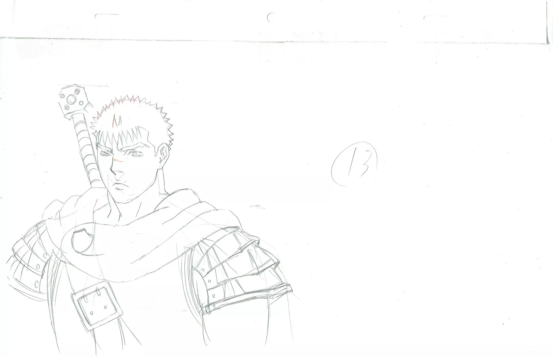MIURA Kentaro - Berserk — 3081 – Berserk : The golden Age – Drawing