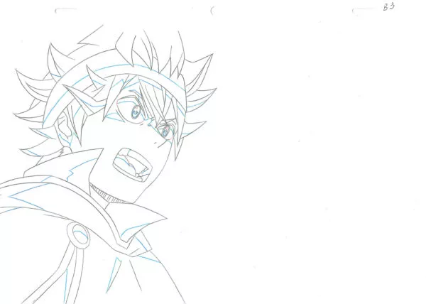 TABATA Yuki - BLACK CLOVER — 3176 – Black Clover – Asta – Doga – Douga