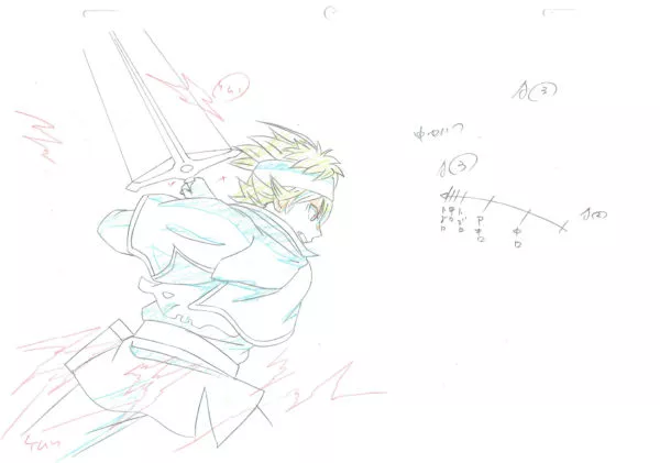 TABATA Yuki - BLACK CLOVER — 3198 – Black Clover – Asta – Genga