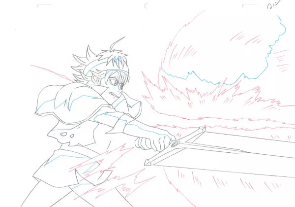 TABATA Yuki - BLACK CLOVER — 3213 – Black Clover – Asta – Doga – Douga