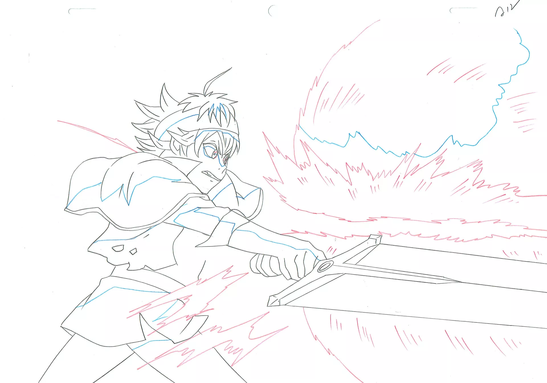 TABATA Yuki - BLACK CLOVER — 3213 – Black Clover – Asta – Doga – Douga