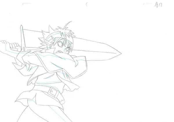 TABATA Yuki - BLACK CLOVER — 3218 – Black Clover – Asta – Doga – Douga