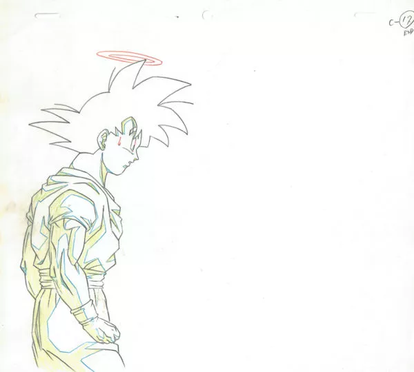 TORIYAMA Akira - DRAGON BALL — 3264 – Dragon Ball Z – Son Goku – Douga