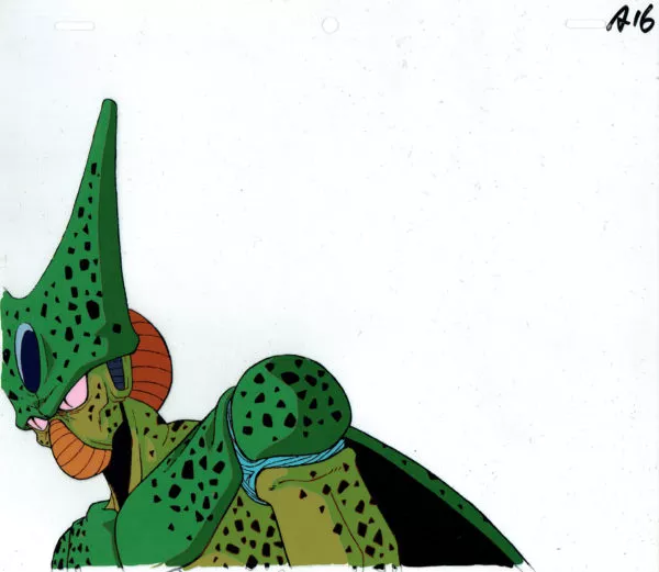 TORIYAMA Akira - DRAGON BALL — 3270 – Dragon Ball Z – Cell (première forme) – celluloïd