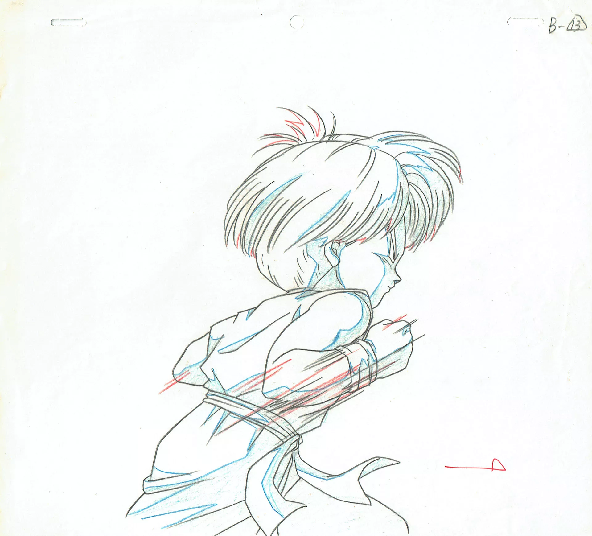 TORIYAMA Akira - DRAGON BALL — 3274 – Dragon Ball Z – Trunks – Douga