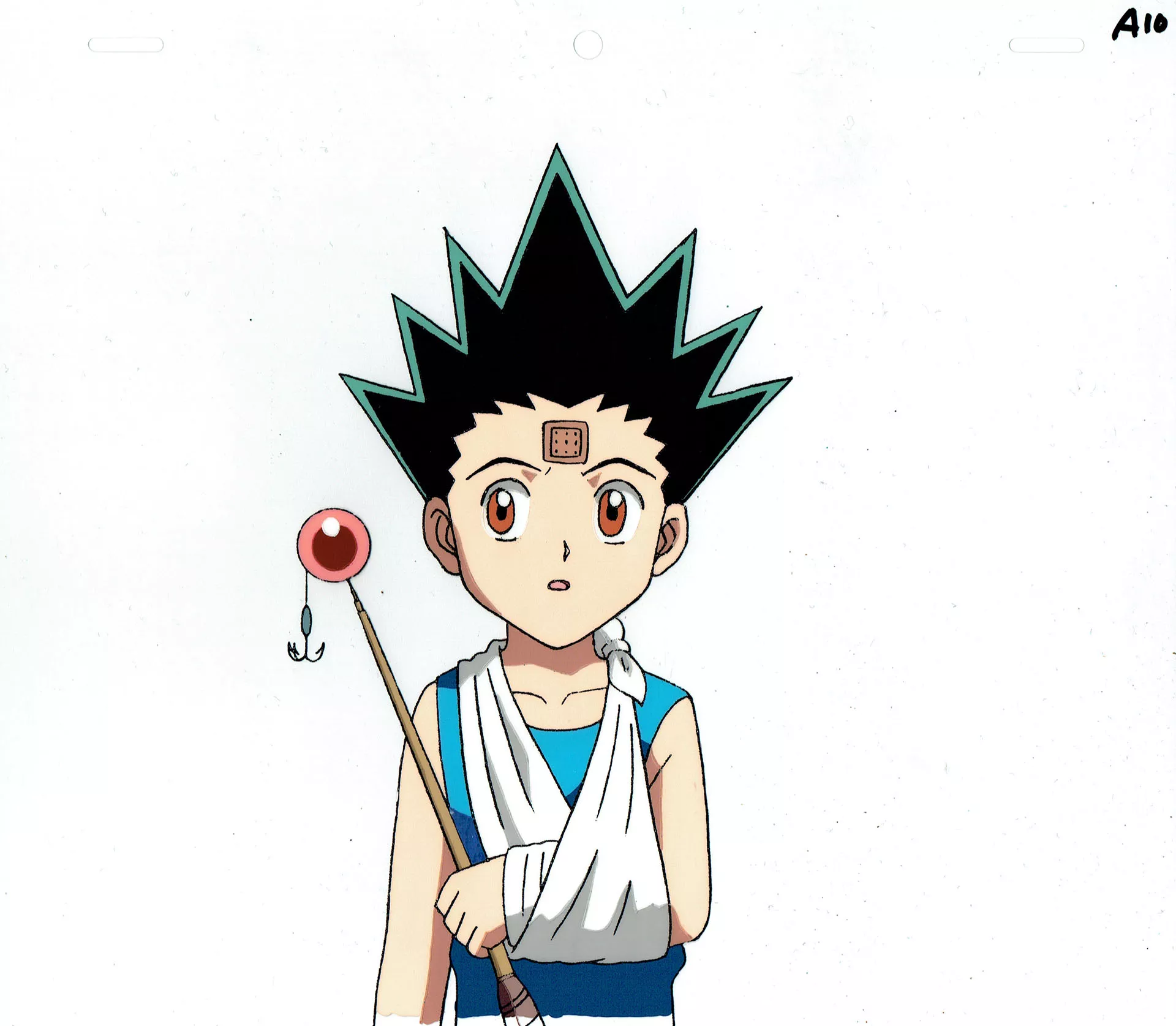  TOGASHI Yoshihiro - Hunter X Hunter | 3299 – Hunter X Hunter – Gon Freecss – Production cel — Page 