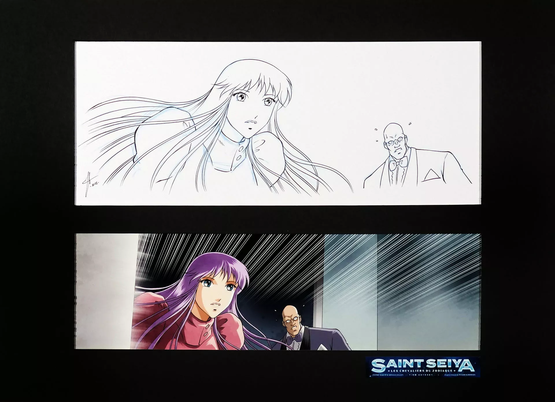 Jérôme ALQUIE — 16 – Saint Seiya – Time Odyssey (Chevaliers du Zodiaque) – Saori Kido et Tokumaru Tatsumi — Tome 2 — Page 18 case 2
