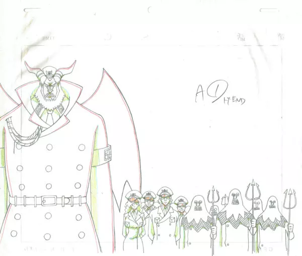 ODA Eiichiro - ONE PIECE — 2262 – One Piece – Impel Down arc – Magellan – Genga