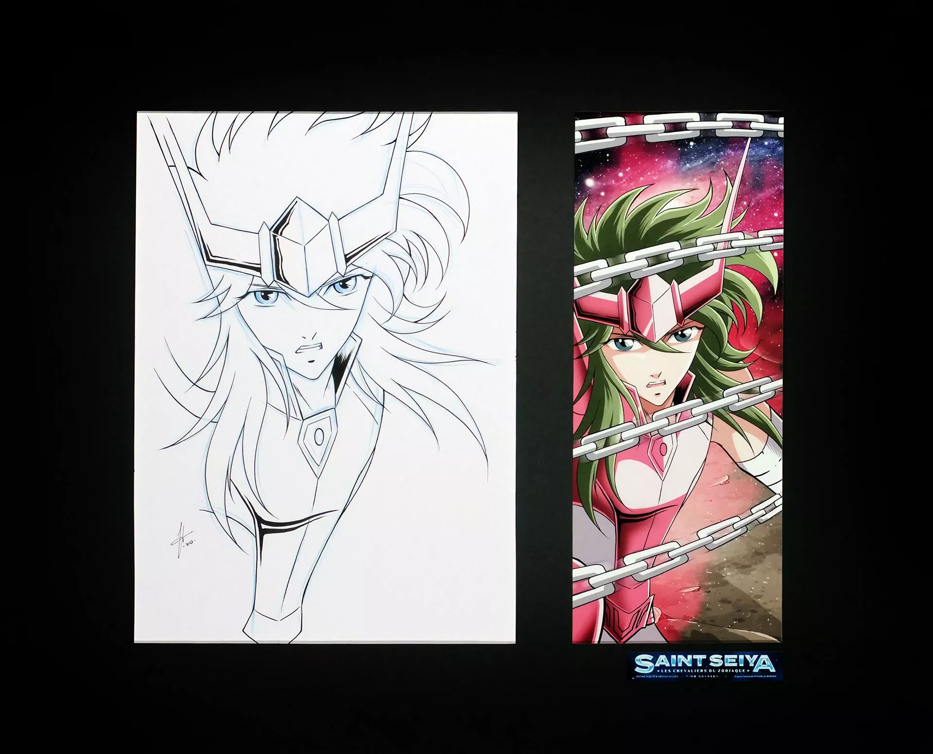 Jérôme ALQUIE — 23 – Saint Seiya – Time Odyssey (Chevaliers du Zodiaque) – Andromède Shun — Tome 2 — Page 21 case 6