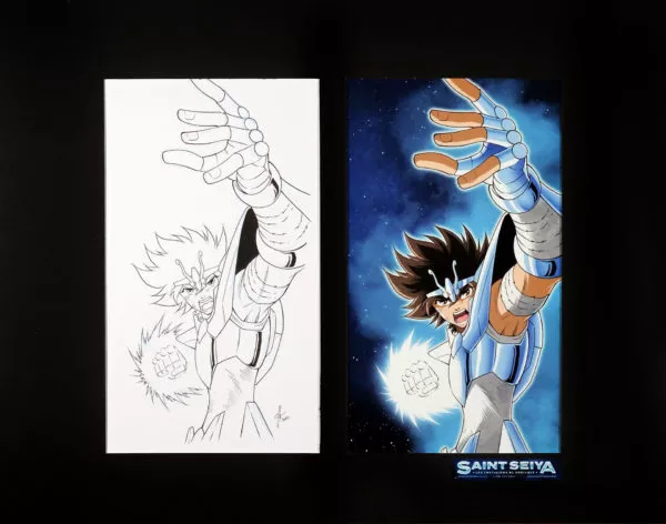 Jérôme ALQUIE — 28 – Saint Seiya – Time Odyssey (Chevaliers du Zodiaque) – Pégase Seiya « Par les météores de Pégase » — Tome 2 — Page 28 case 2