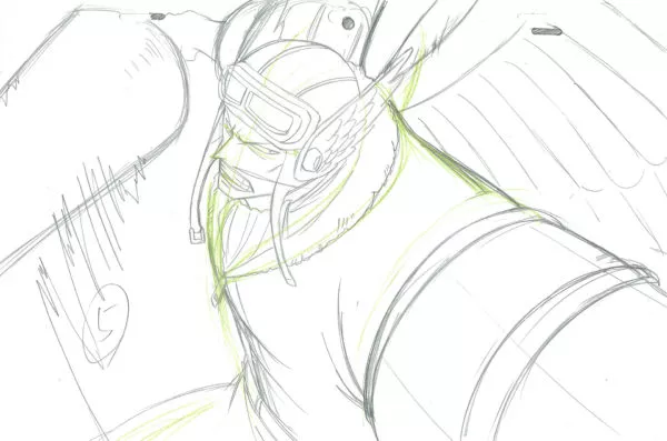 ODA Eiichiro - ONE PIECE — 3009 – One Piece – Shura – Genga