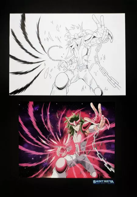 Jérôme ALQUIE | 32 – Saint Seiya – Time Odyssey (Chevaliers du Zodiaque) – Andromède Shun — Tome 2 — Page 36 case 8