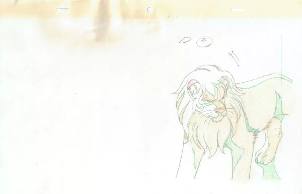 TEZUKA Osamu - Jungle emperor Leo — 3306 – Jungle emperor Leo – Leo – Genga