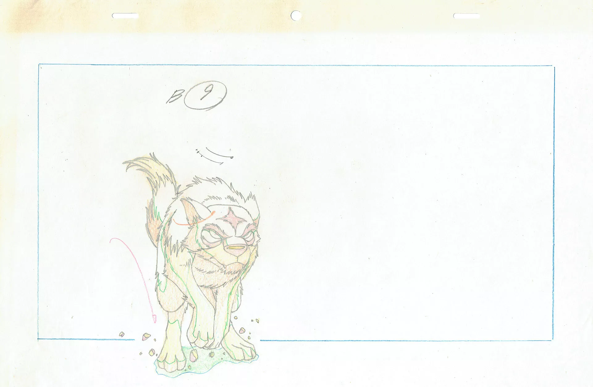 TEZUKA Osamu - Léo, roi de la jungle — 3336 – Léo, roi de la jungle – Loup – Genga