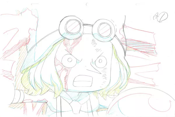 ODA Eiichiro - ONE PIECE — 3449 – One Piece – Warrior Leo – Genga