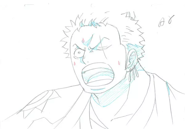 ODA Eiichiro - ONE PIECE — 3457 – One Piece – Roronoa Zoro – Genga