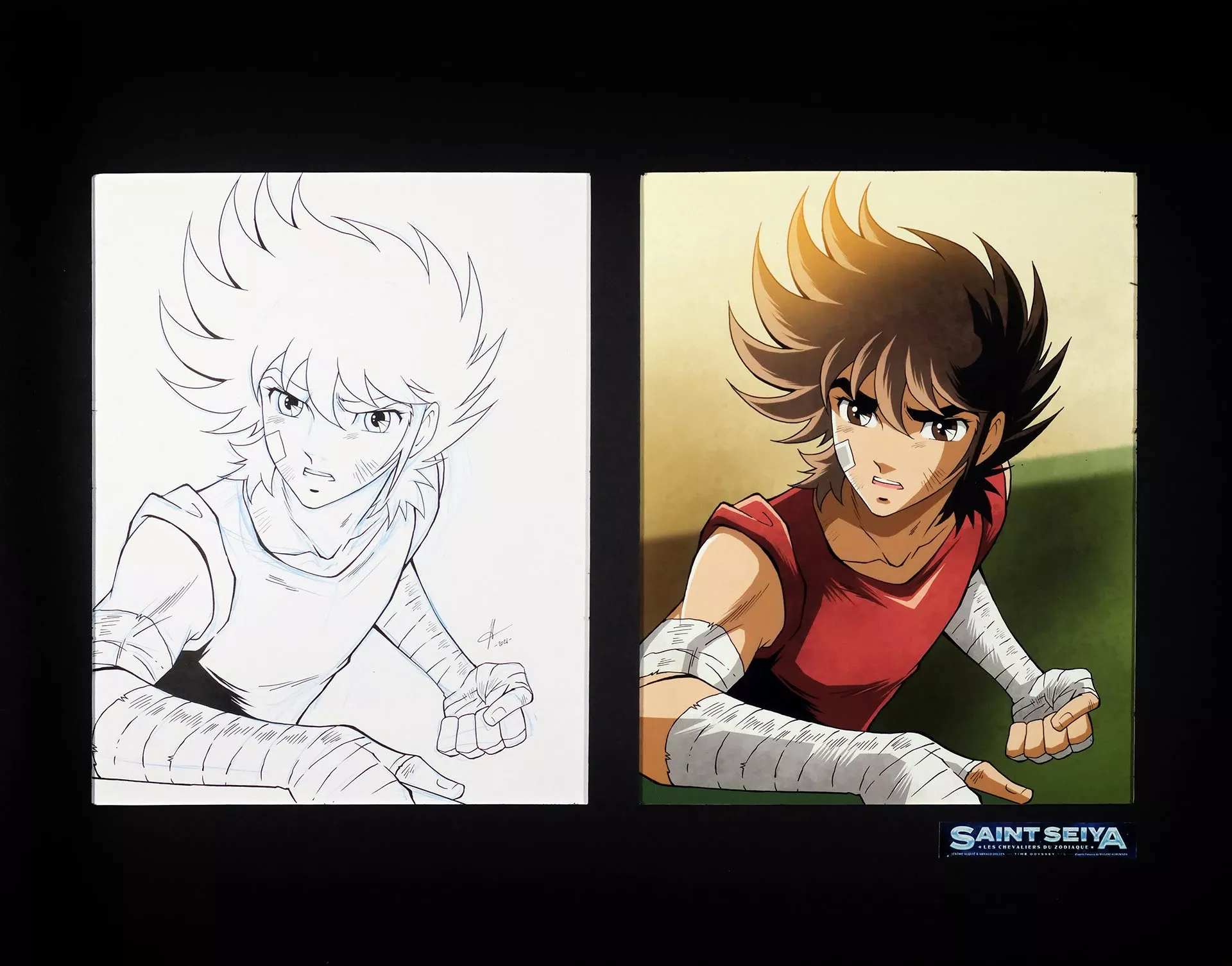 Jérôme ALQUIE — 5- Saint Seiya – Time Odyssey (Chevaliers du Zodiaque) – Pégase Seiya — Tome 1 — Page 26 case 8 Jérôme ALQUIE — 5- Saint Seiya – Time Odyssey (Chevaliers du Zodiaque) – Pégase Seiya — Tome 1 — Page 26 case 8