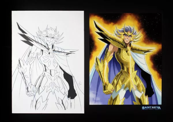 Jérôme ALQUIE — 7 – Saint Seiya – Time Odyssey (Chevaliers du Zodiaque) – Cancer Masque de Mort — Tome 1 — Page 36 case 1