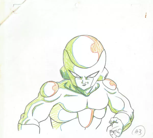 TORIYAMA Akira - DRAGON BALL — 1273 – Dragon Ball Z – Freezer – Genga