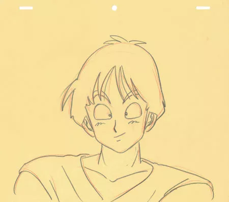  TORIYAMA Akira - DRAGON BALL | 3414 – Dragon Ball – Yamcha – Genga correction — Page 