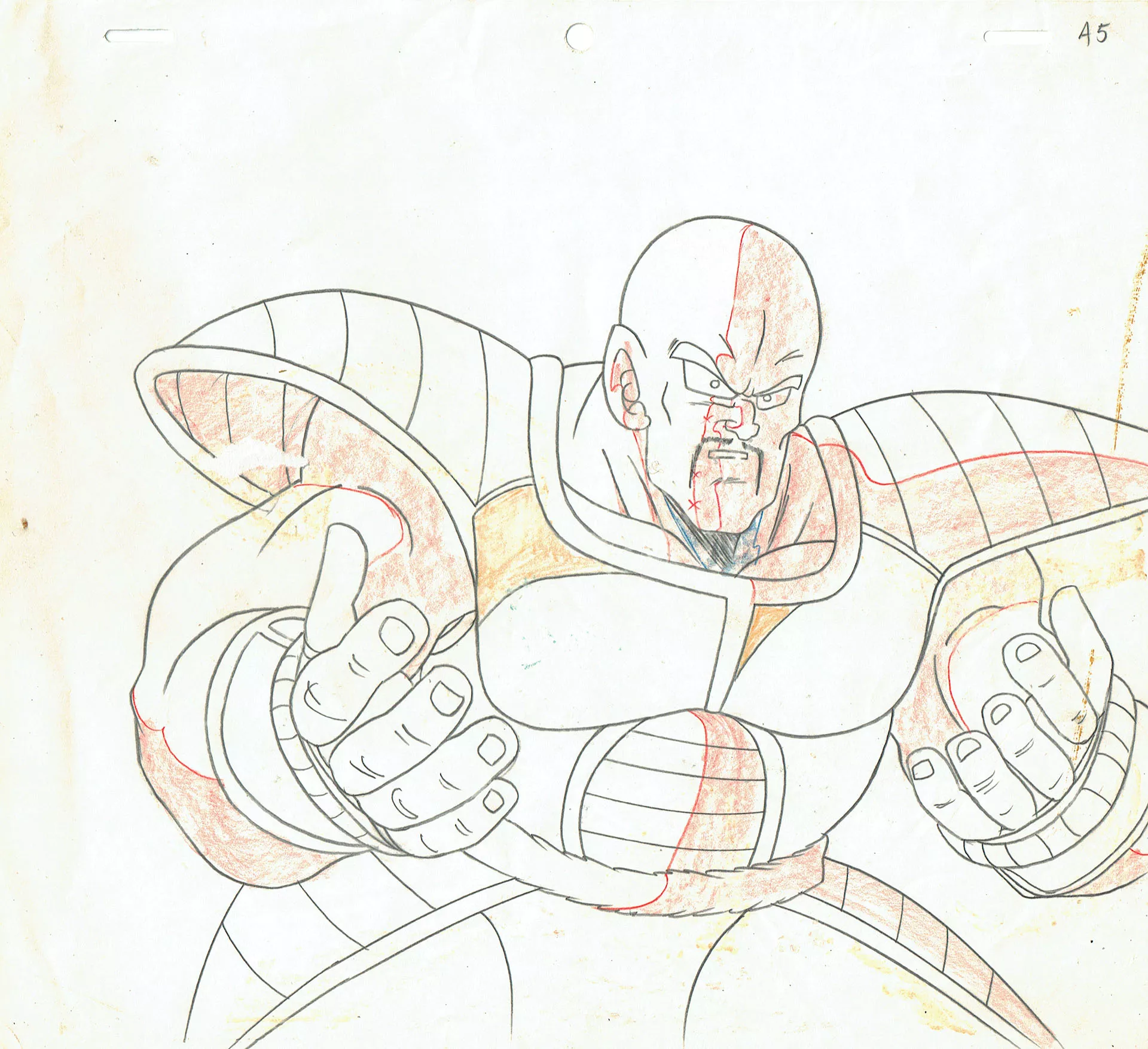 TORIYAMA Akira - DRAGON BALL — 539 – Dragon Ball Z – Nappa – Doga