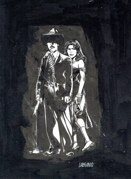 Hugues LABIANO | Something cold (Quelque chose de froid) — Inked version  of the classic edition cover — Page 
