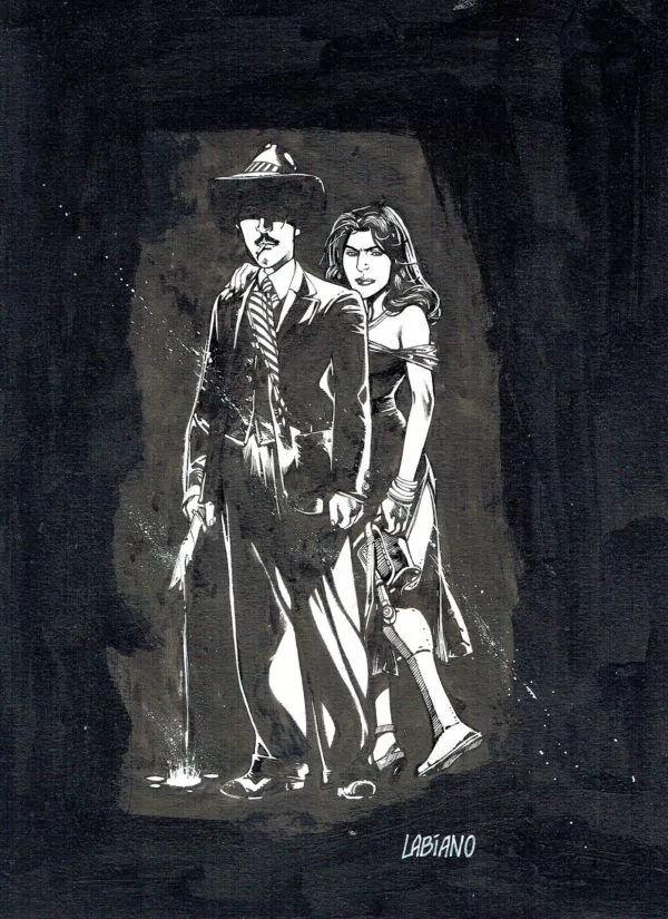 Hugues LABIANO — Quelque chose de froid — Couverture classique (encre)