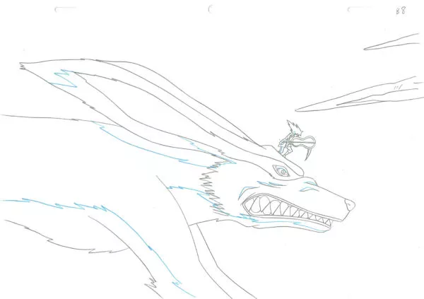 KISHIMOTO Masashi - NARUTO — 1434 – Naruto Shippuden – Madara and Kyubi (Kurama) – Doga (douga)