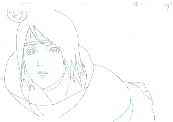 KISHIMOTO Masashi - NARUTO — 1439 – Naruto Shippuden – Konan (Akatsuki) – Doga (douga)