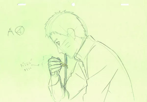 KISHIMOTO Masashi - NARUTO — 3003 – Naruto Shippuden – Naruto Hokage mange des Ramen – correction genga