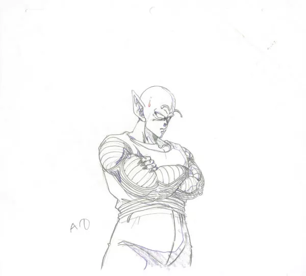 TORIYAMA Akira - DRAGON BALL — 3544 – Dragon Ball Z – Ep 26 – Piccolo – Genga