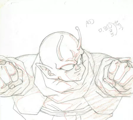  TORIYAMA Akira - DRAGON BALL | 3551 – Dragon Ball Z – Ep 75 – Dende – Genga — Page 