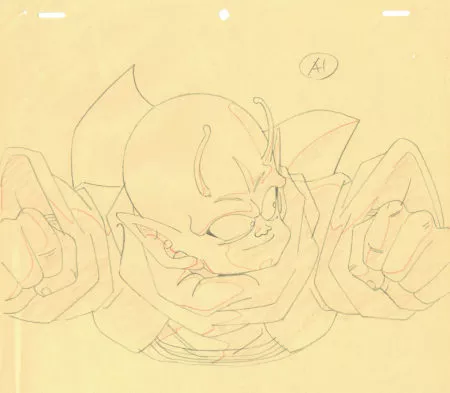  TORIYAMA Akira - DRAGON BALL | 3552 – Dragon Ball Z – Ep 75 – Dende – Correction Genga — Page 