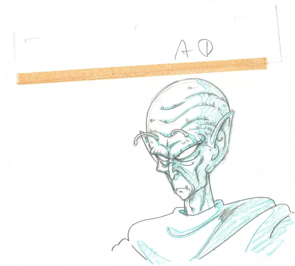 TORIYAMA Akira - DRAGON BALL — 3585 – Dragon Ball – Kami (Divine being) – Genga