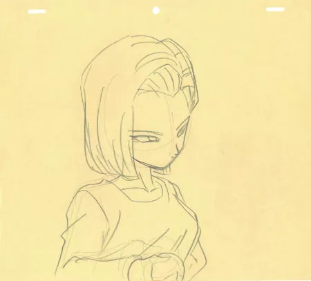  TORIYAMA Akira - DRAGON BALL | 3700 – Dragon Ball Z – Ep 214 – Cyborg C 18 – Crayonné — Page 