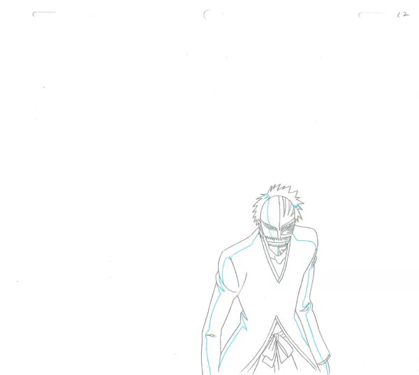 KUBO Tite - BLEACH — 1232 – Bleach – Ichigo Kurosaki en mode Hollow – Doga (douga)