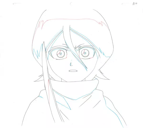KUBO Tite - BLEACH — 1239 – Bleach – Rukia Kuchiki  – Doga (douga)