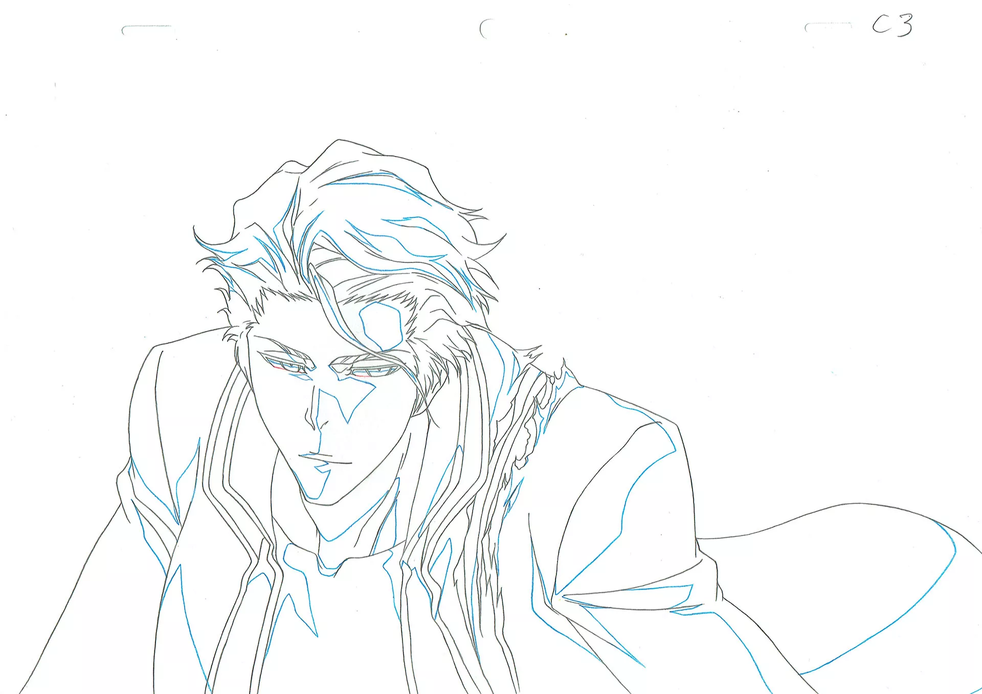 KUBO Tite - BLEACH — 1664 – Bleach – Aizen – Doga (douga)
