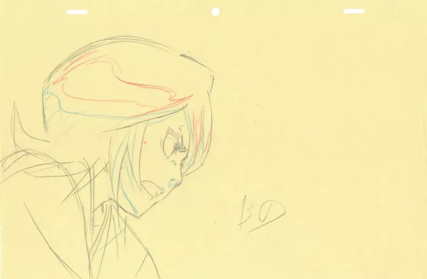 KUBO Tite - BLEACH — 1731 – Bleach – Rukia Kuchiki – Correction de genga